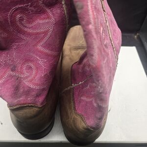 Durango Pink and Brown Ankle Boots